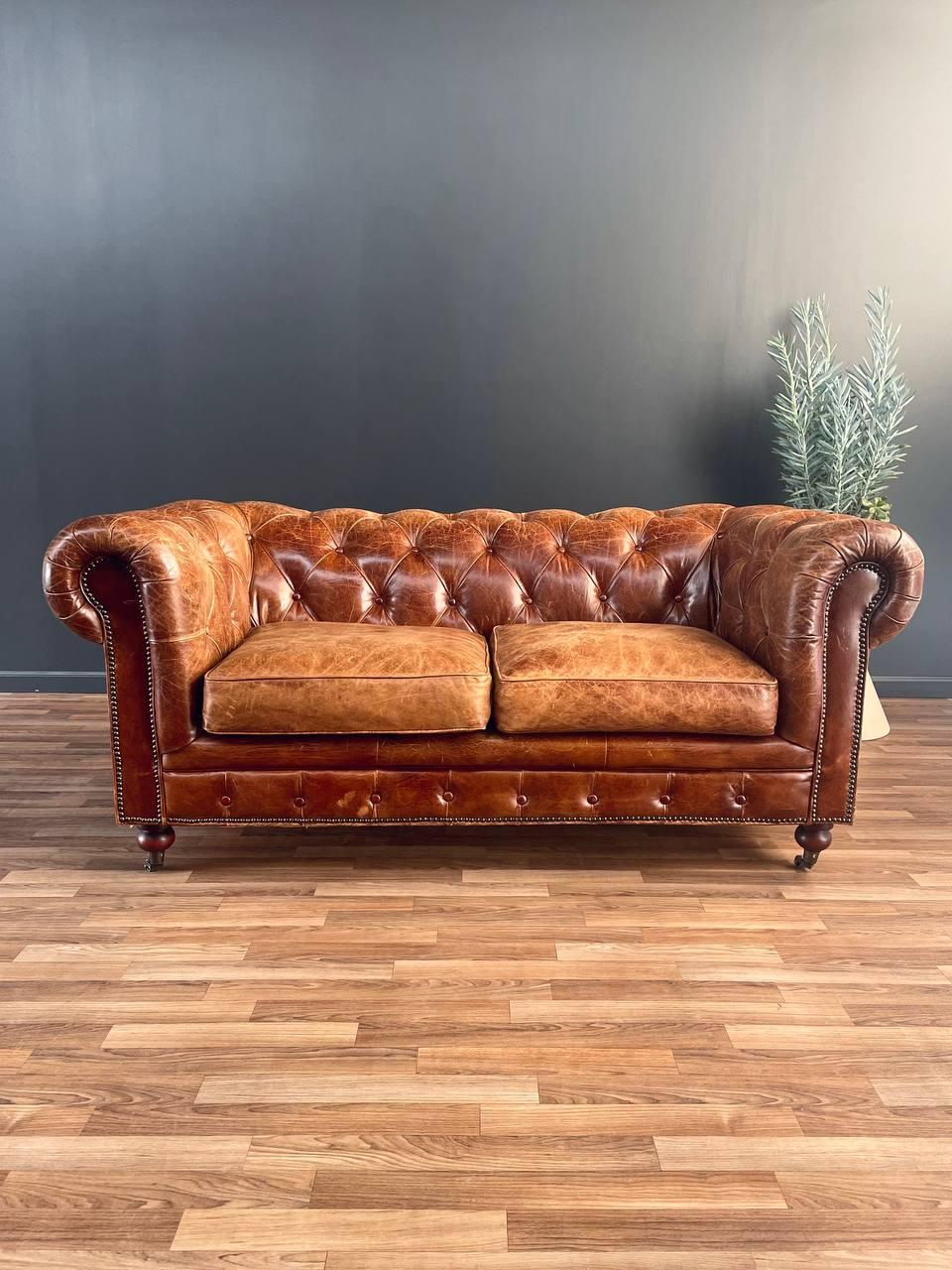 Designer: Artsome
Manufacturer: Artsome

Materials: Cognac Leather 
Style: English Chesterfield 