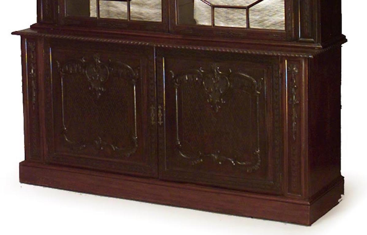 chinese chippendale cabinet