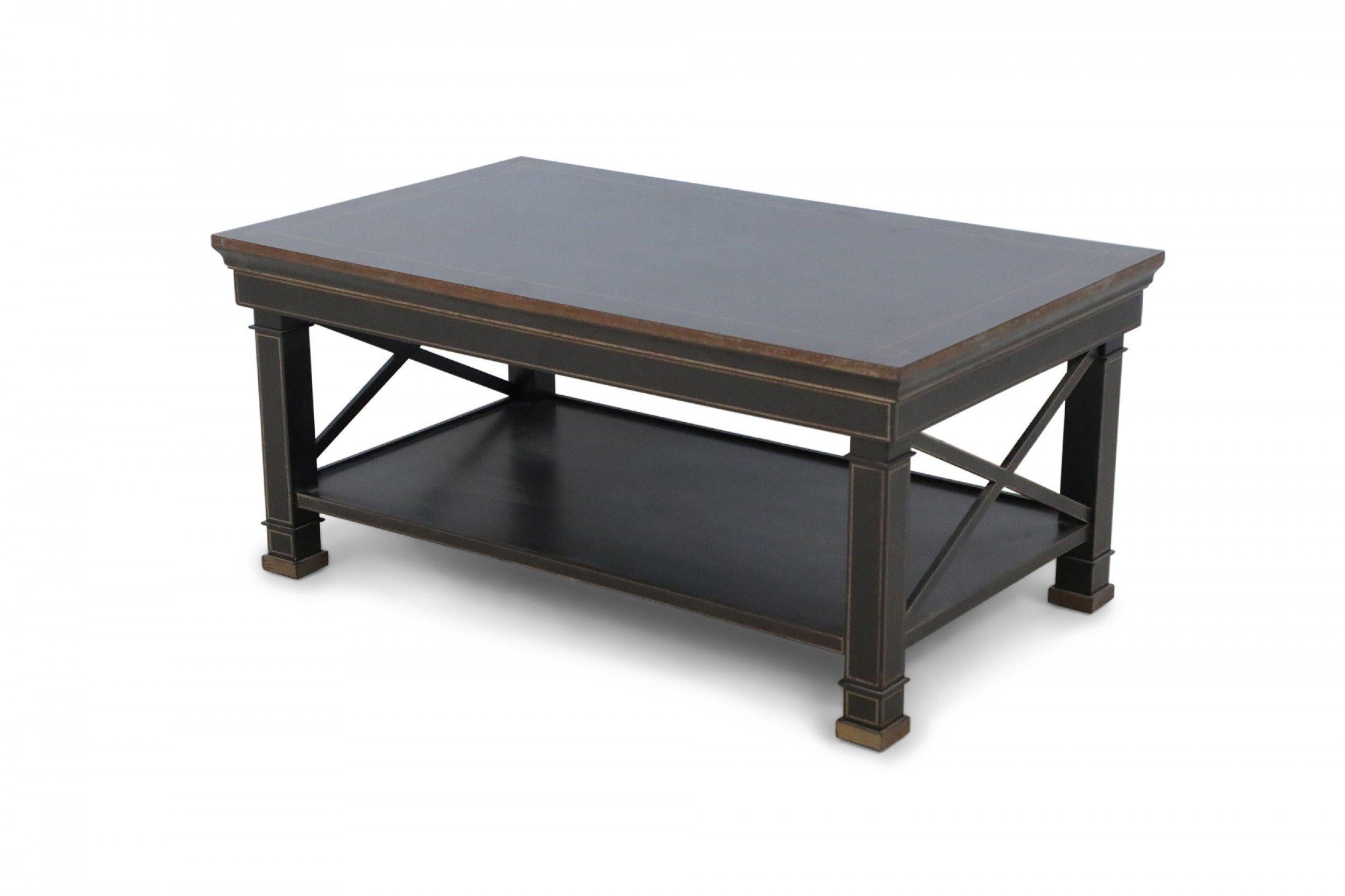 English Chinese Chippendale Style Wooden Coffee Table For Sale 1