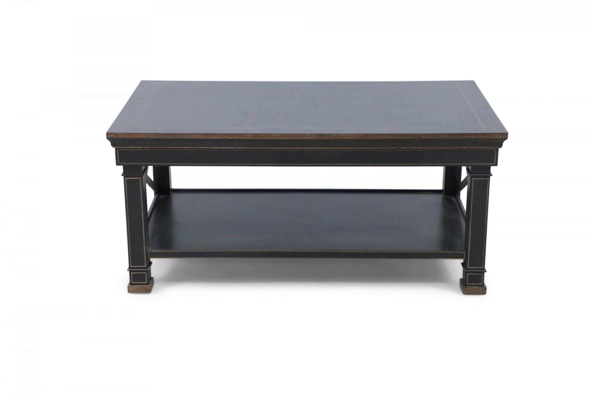 English Chinese Chippendale Style Wooden Coffee Table For Sale 4