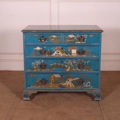 English Chinoiserie Chest of Drawers