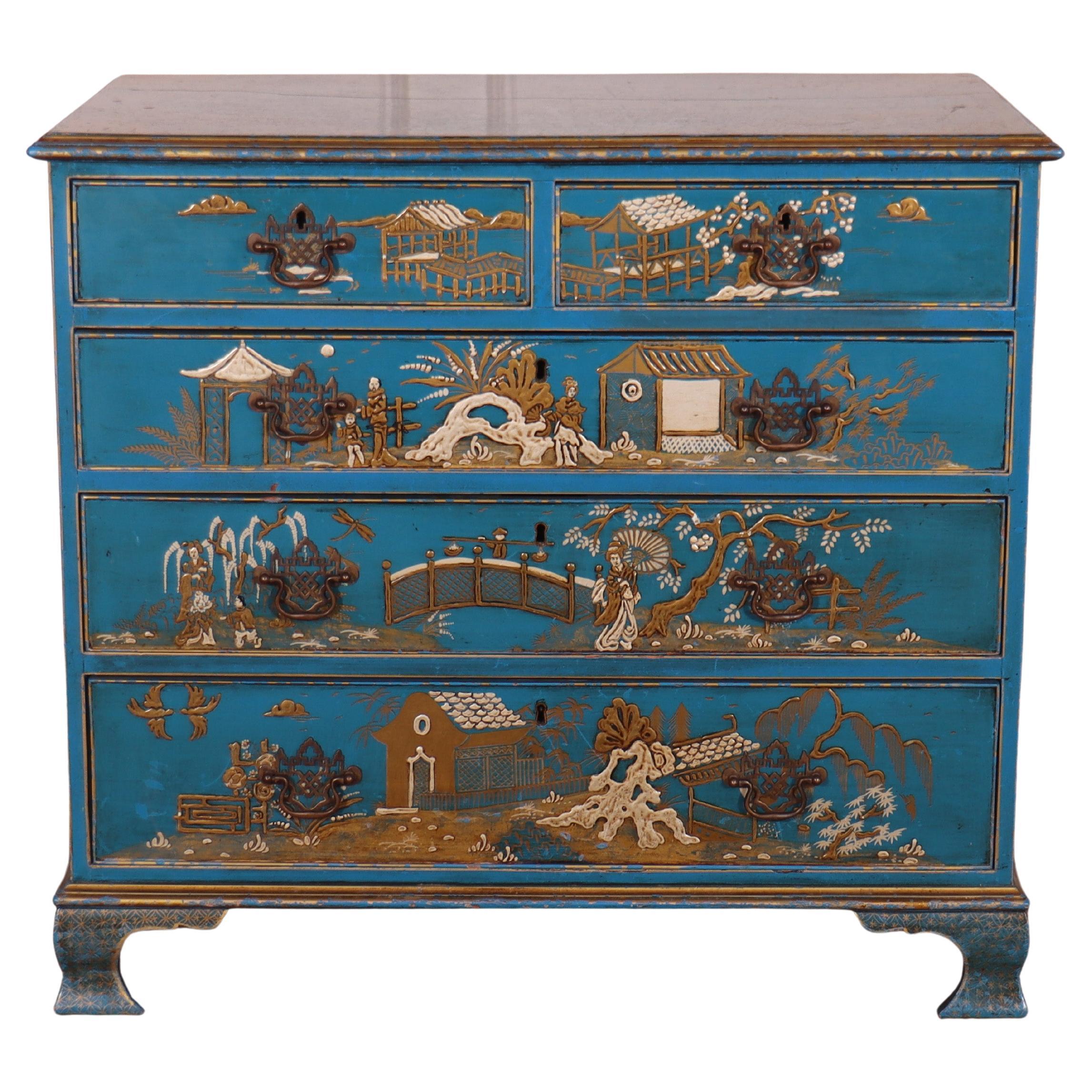 Englische Chinoiserie-Kommode