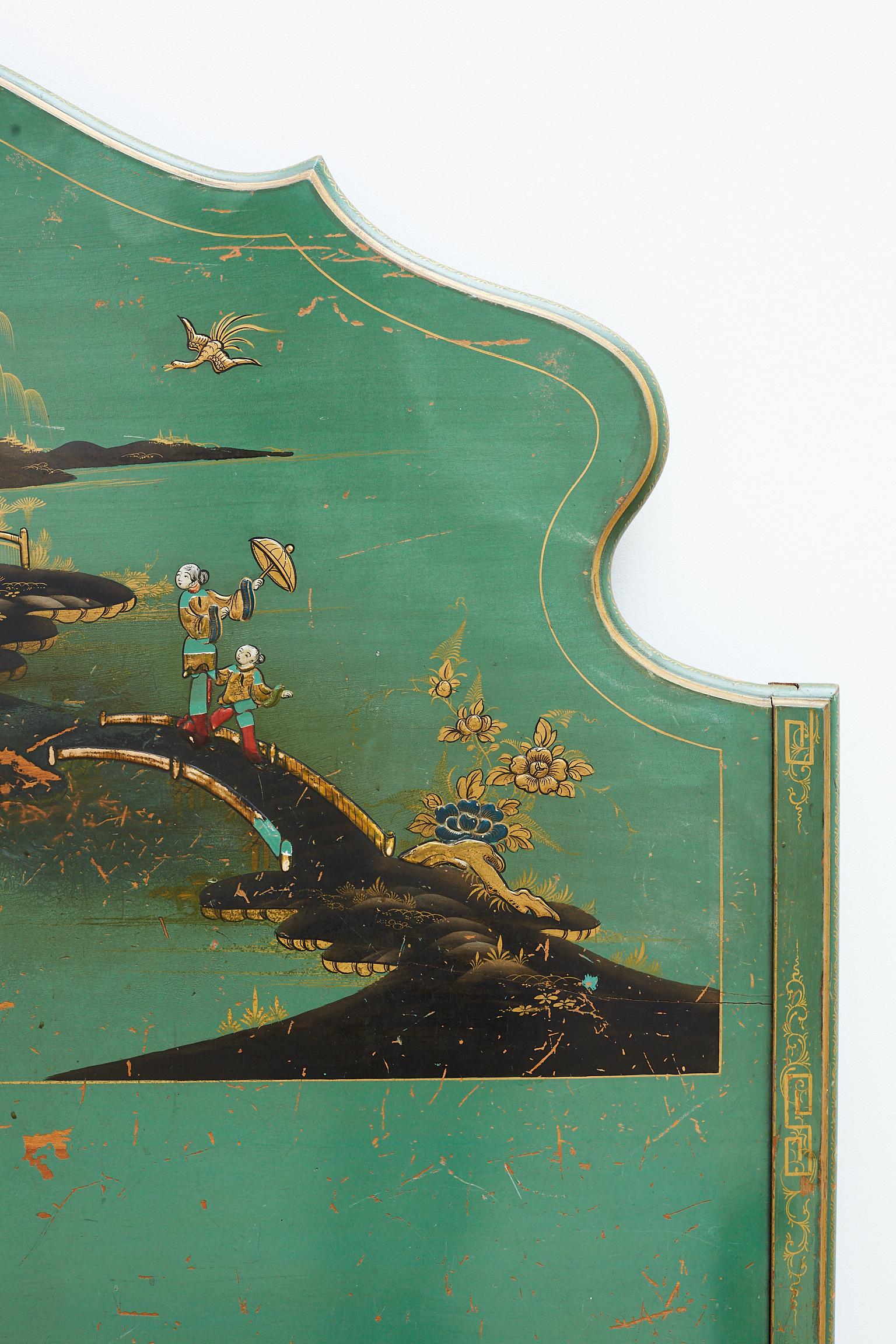 chinoiserie bed frame