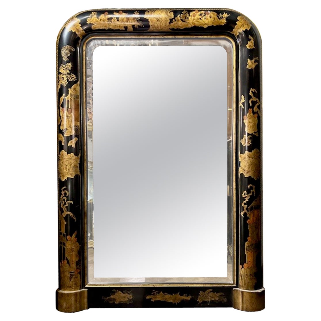 Specchio Chinoiserie Inglese