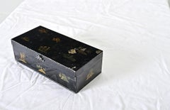 English Chinoiserie Tole Box