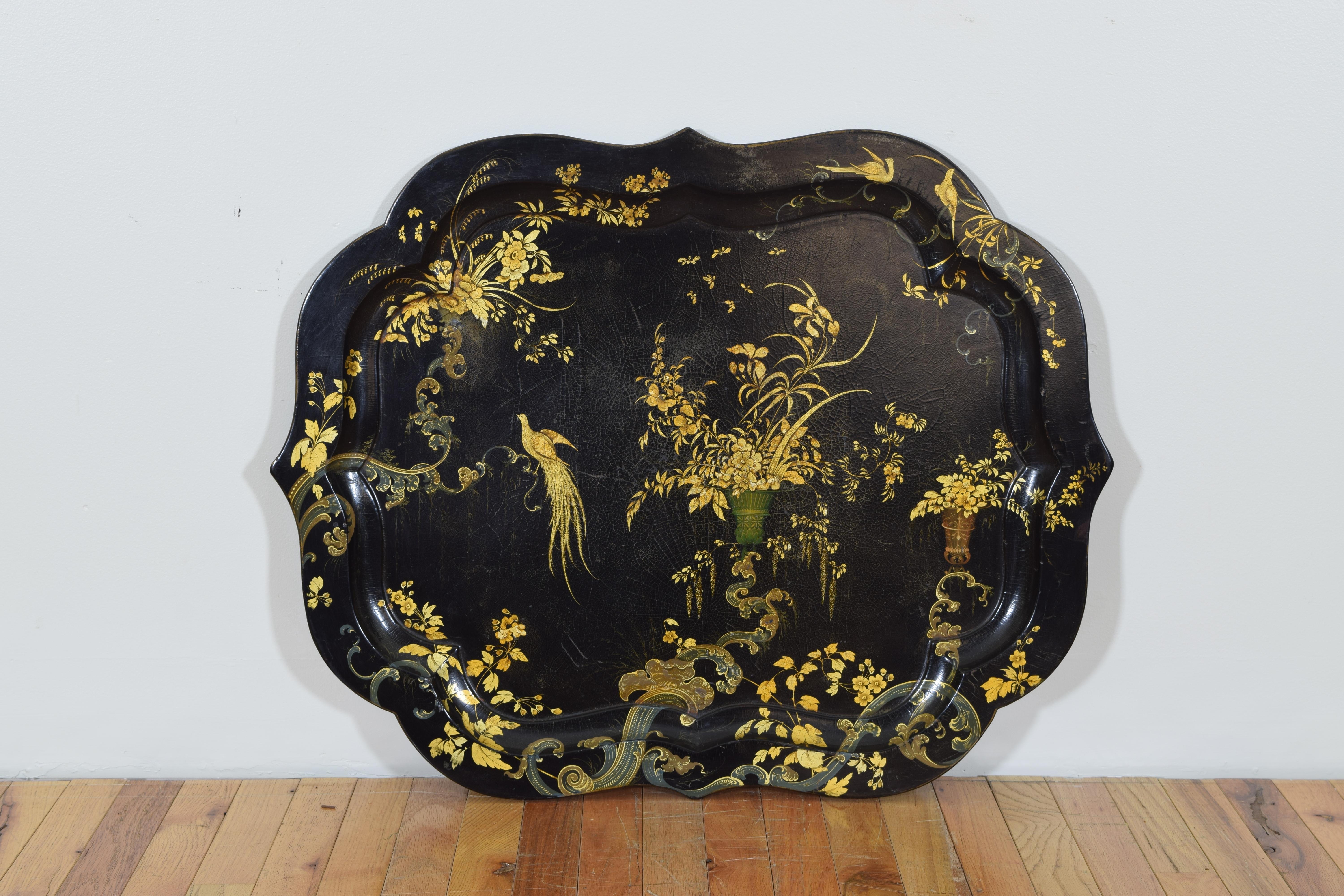 English Chinoiserie Tray Table, Early 19th Century 4