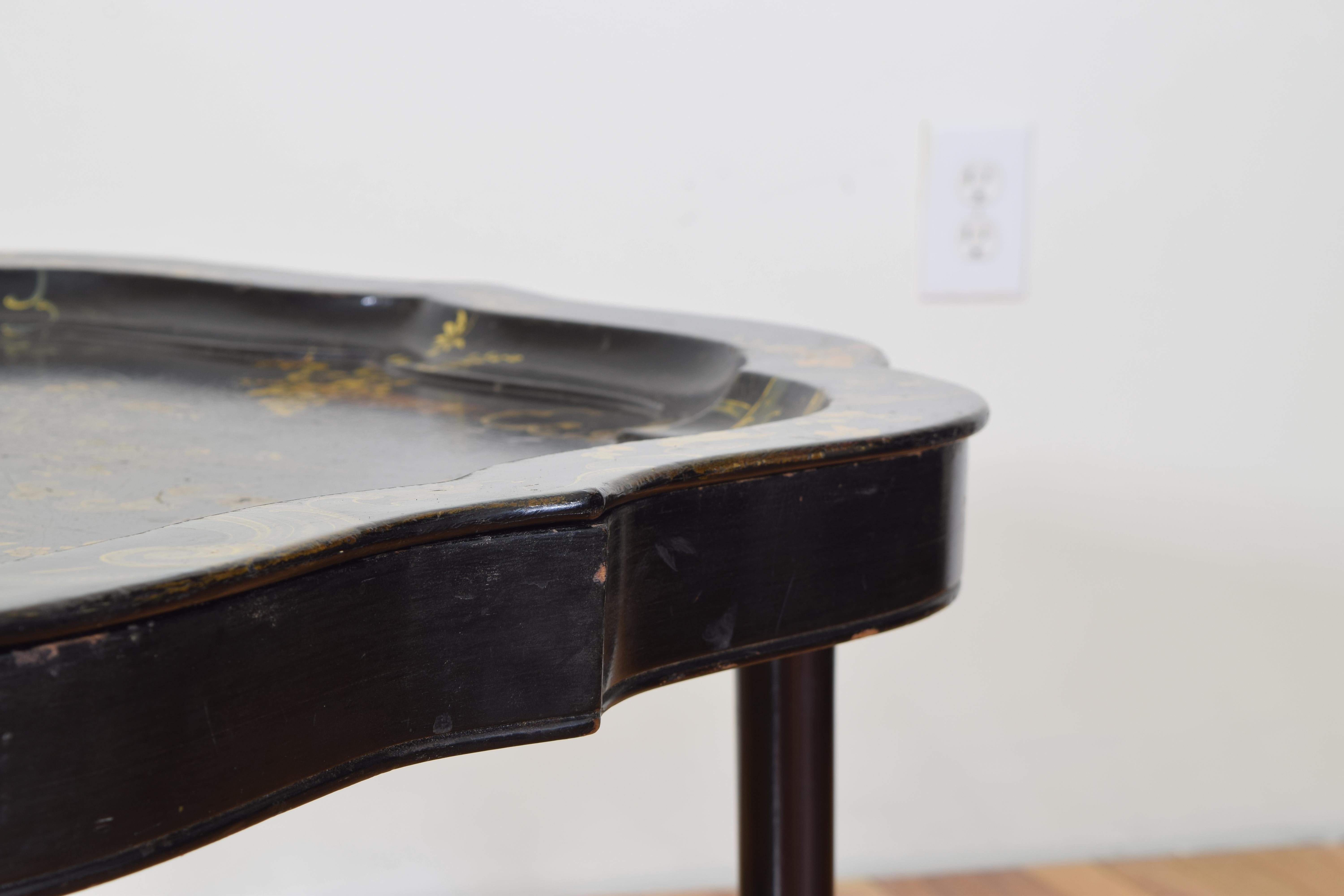 English Chinoiserie Tray Table, Early 19th Century 2