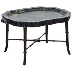 English Chinoiserie Tray Table, Early 19th Century