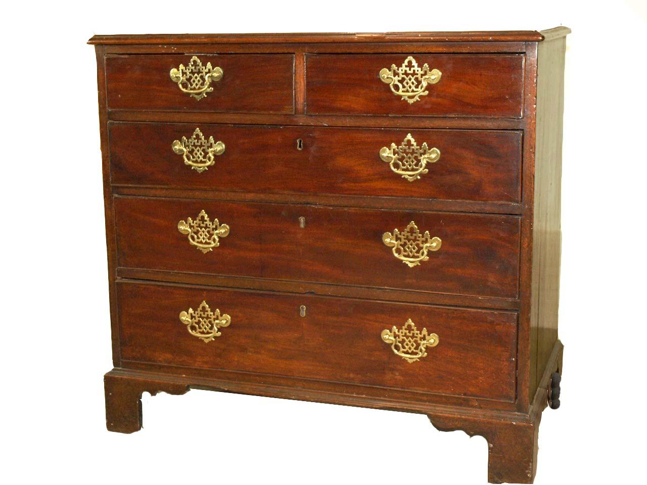 Late 18th Century English Chippendale Bachelor's Chest For Sale