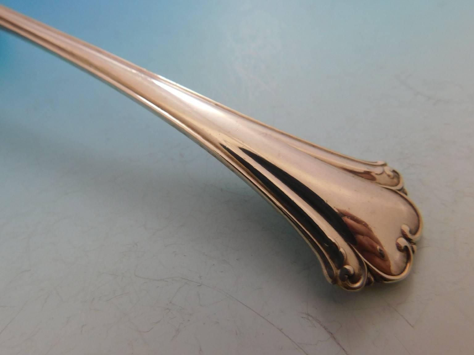 English Chippendale by Reed & Barton Sterling Silver Flatware Set Service 32 Pcs In Excellent Condition In Big Bend, WI