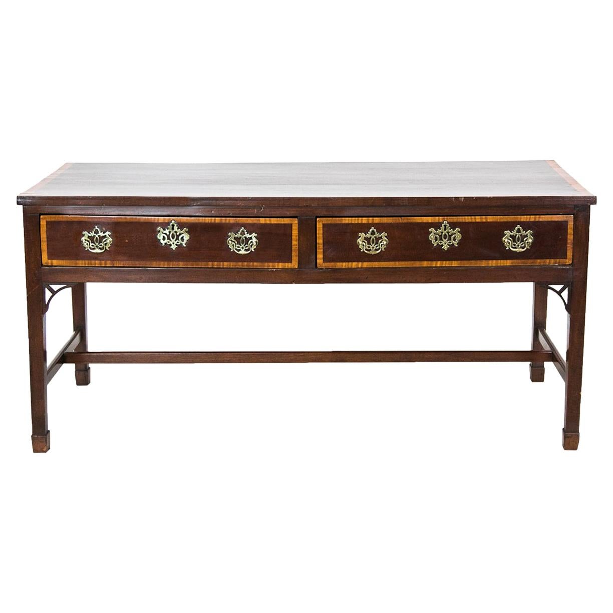 English Chippendale Console Table