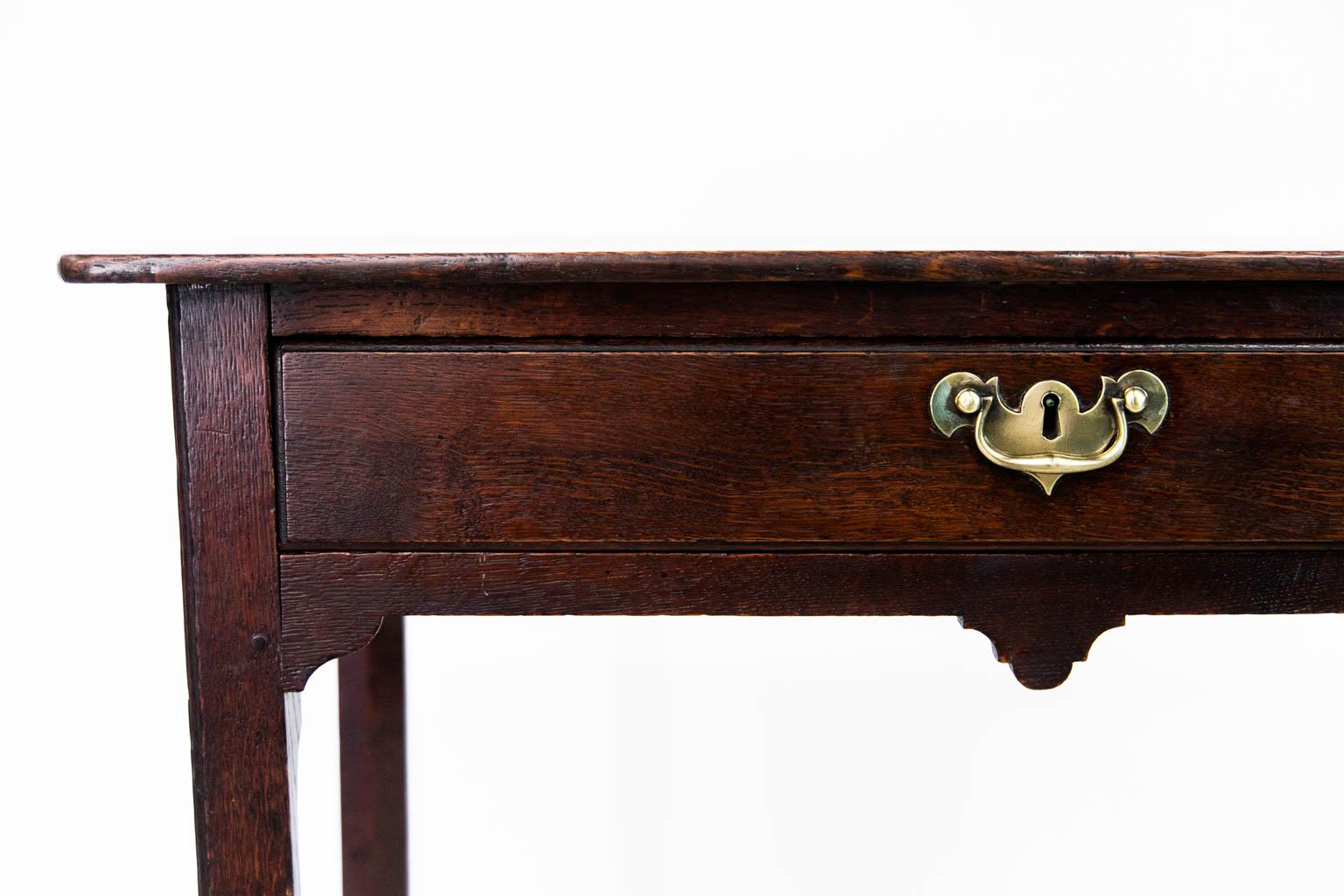 English chippendale side table.