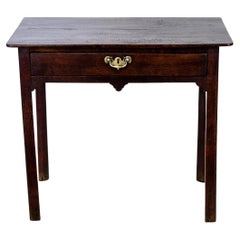 Table d'appoint anglaise en acajou de style Chippendale