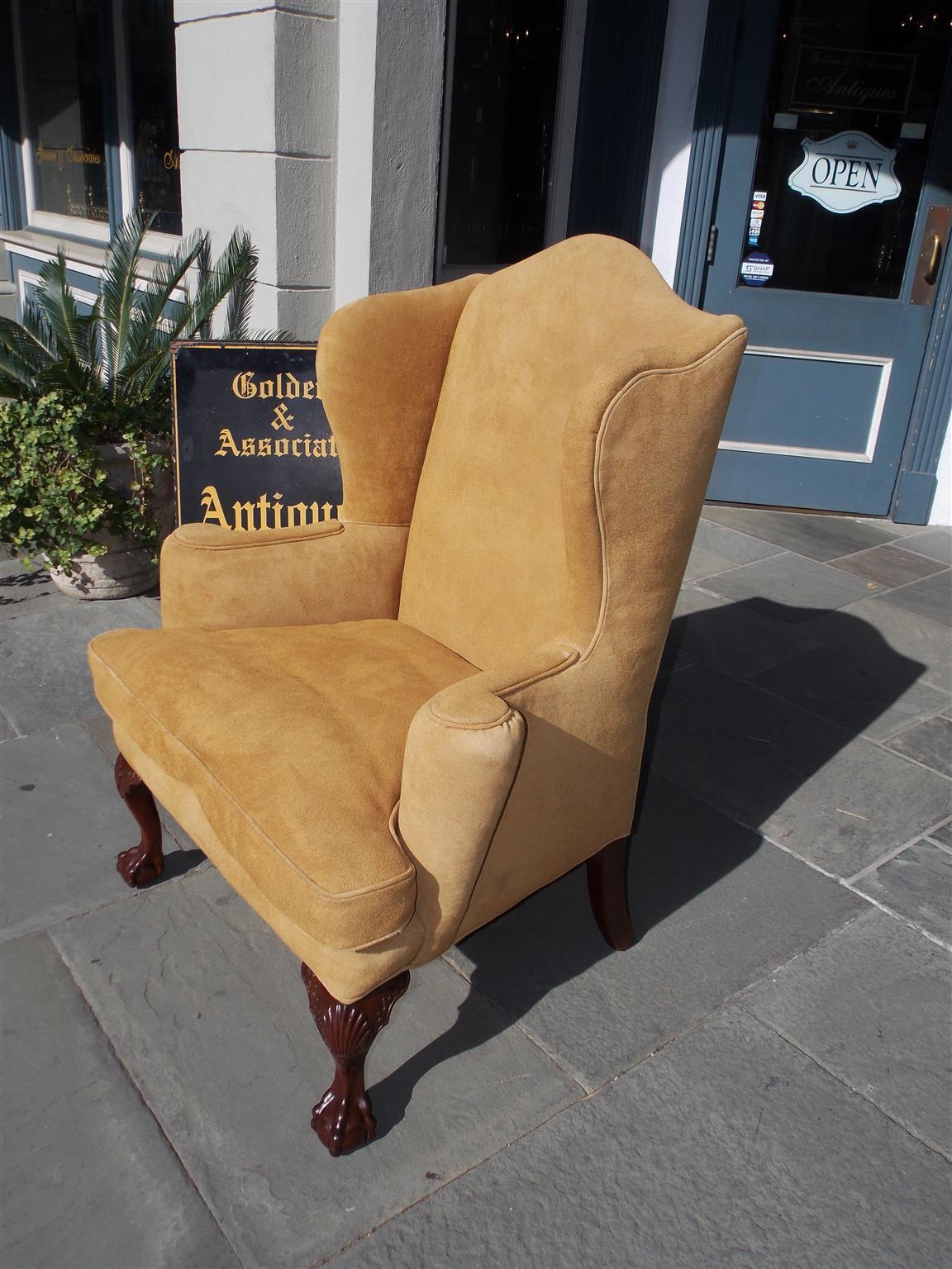 english wing chair