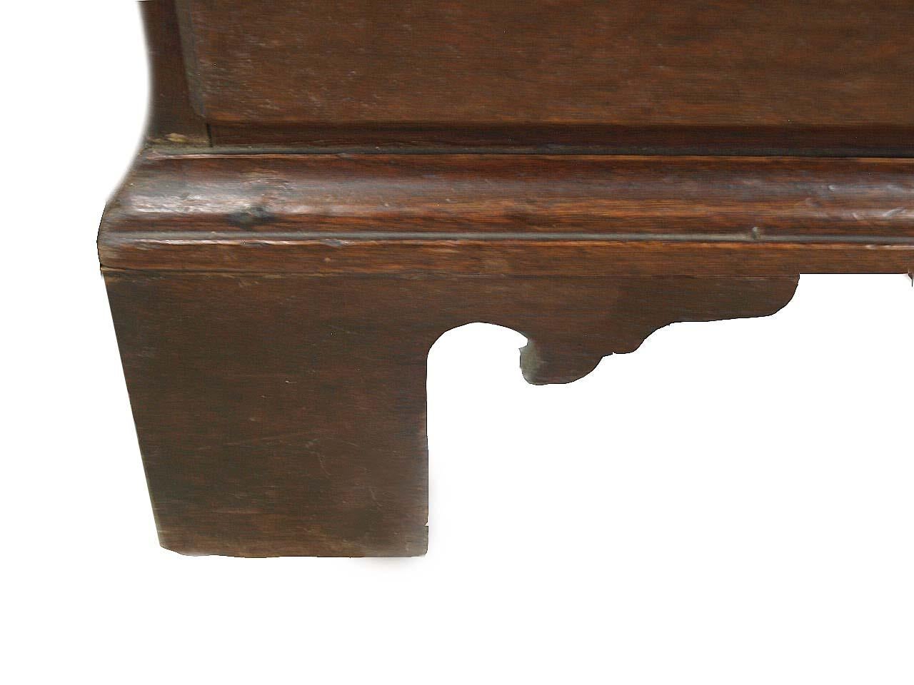 English Chippendale Oak Chest on Chest 4