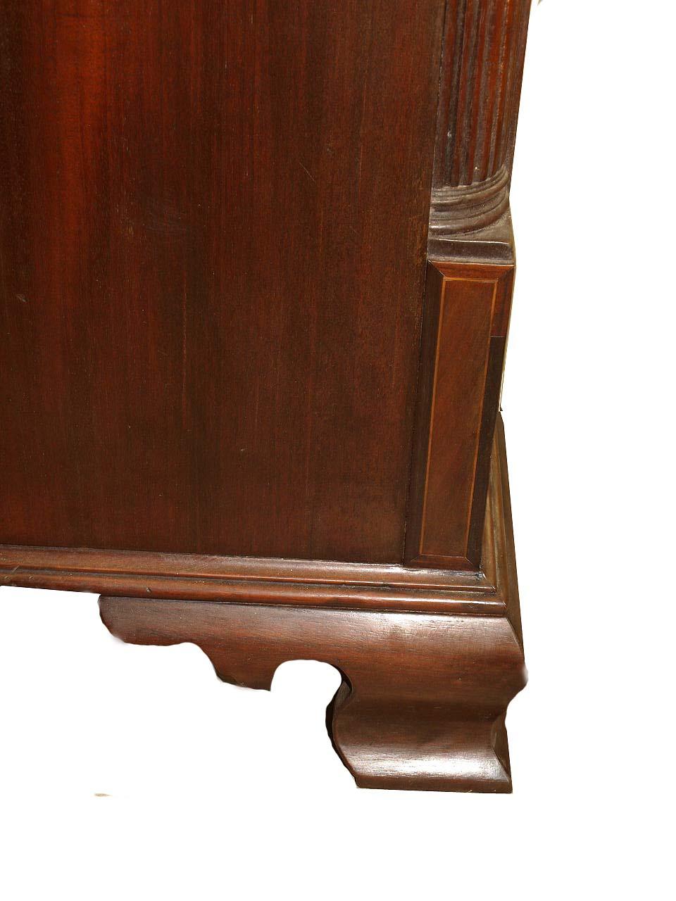 English Chippendale Quarter Column Chest For Sale 6