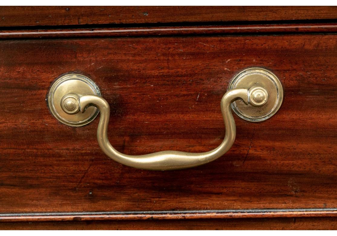 Mahogany English Chippendale Style Chest, Ca. 1770-90 For Restoration For Sale