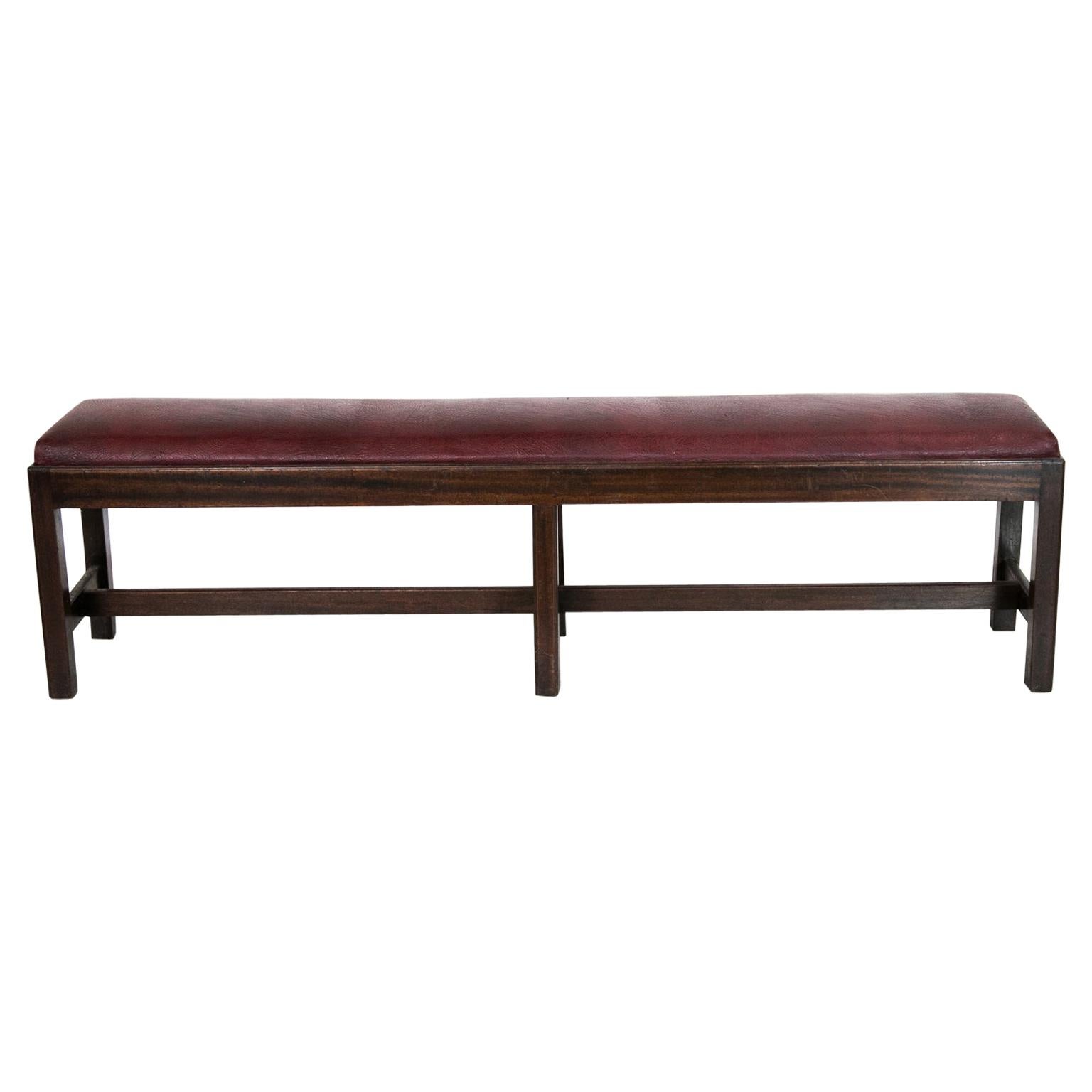 English Chippendale Style Long Bench