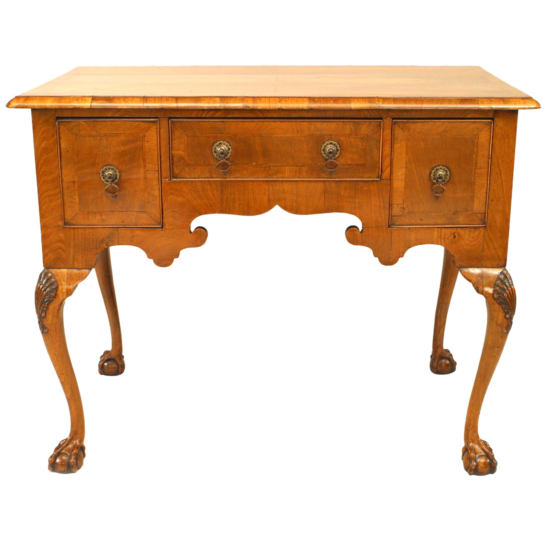 English Chippendale Style Lowboy, 18th Century