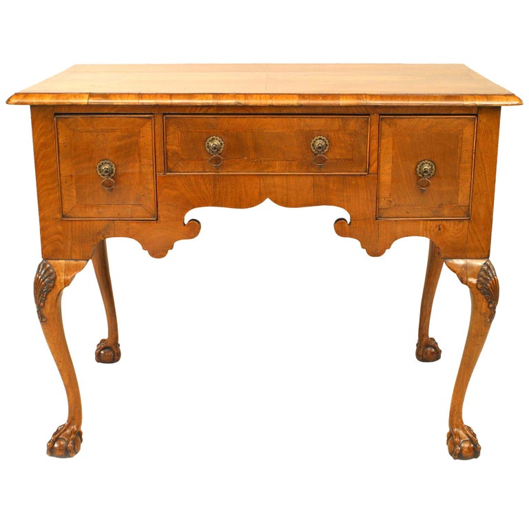 English Chippendale Style Lowboy, 18th Century For Sale