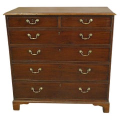 English Chippendale Tall Chest