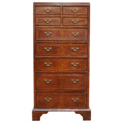 English Chippendale Tall Chest of Drawers