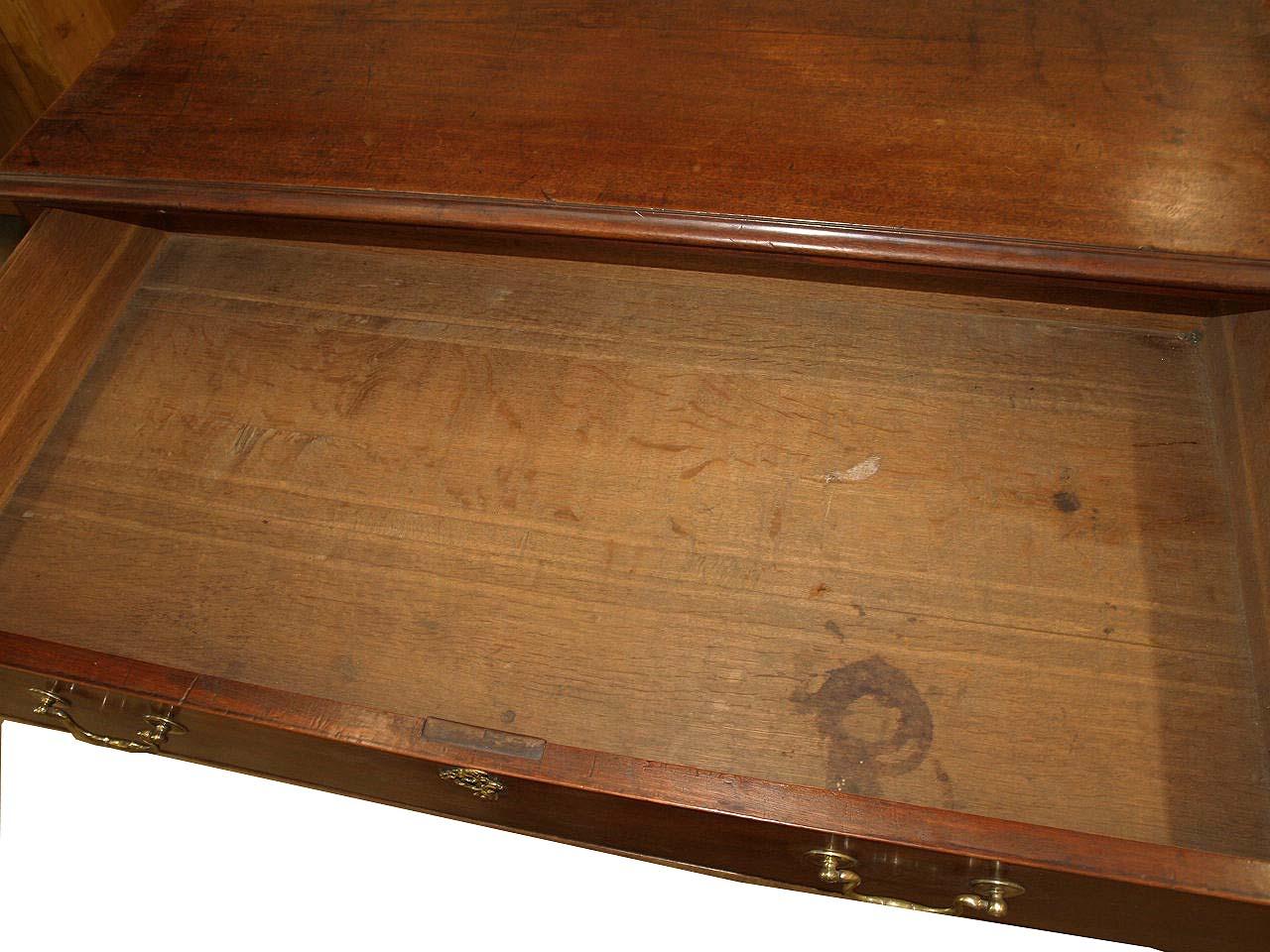 English Chippendale Two over Four Tall Chest For Sale 5