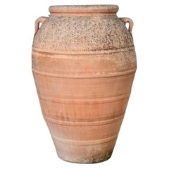 Grande jarre à olives en terre cuite de l'époque anglaise (CIRCA)