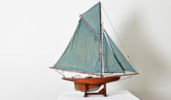English Circa 1920 Pond Yacht