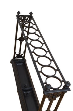 English Coalbrookdale Umbrella Stand Cast Iron