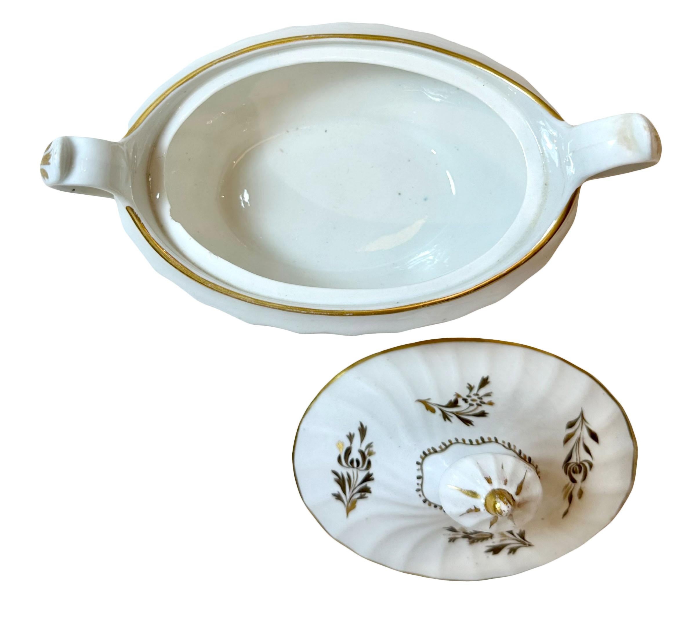 Englische Coalport-Zuckerdose (Spätes 19. Jahrhundert) im Angebot