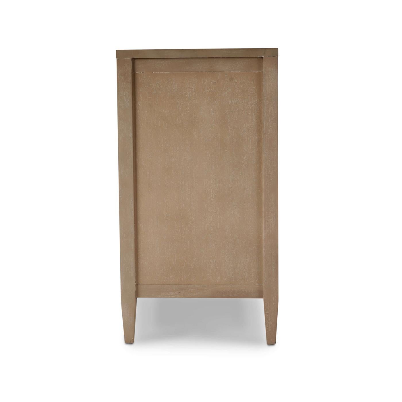 English Coastal Modern Dresser In New Condition For Sale In Westwood, NJ