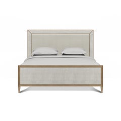 English Coastal Modern King Bed