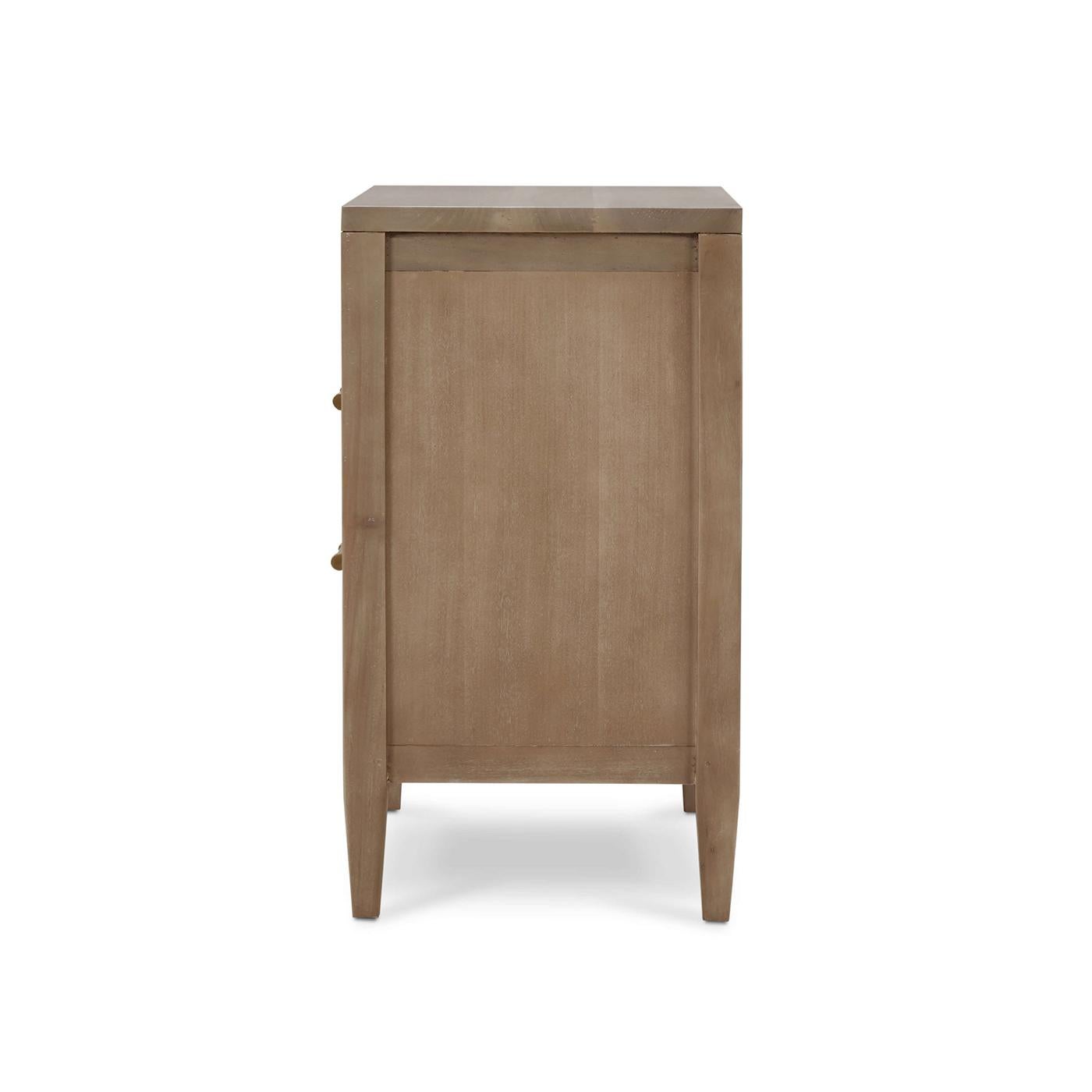 English Coastal Modern Nightstand In New Condition For Sale In Westwood, NJ