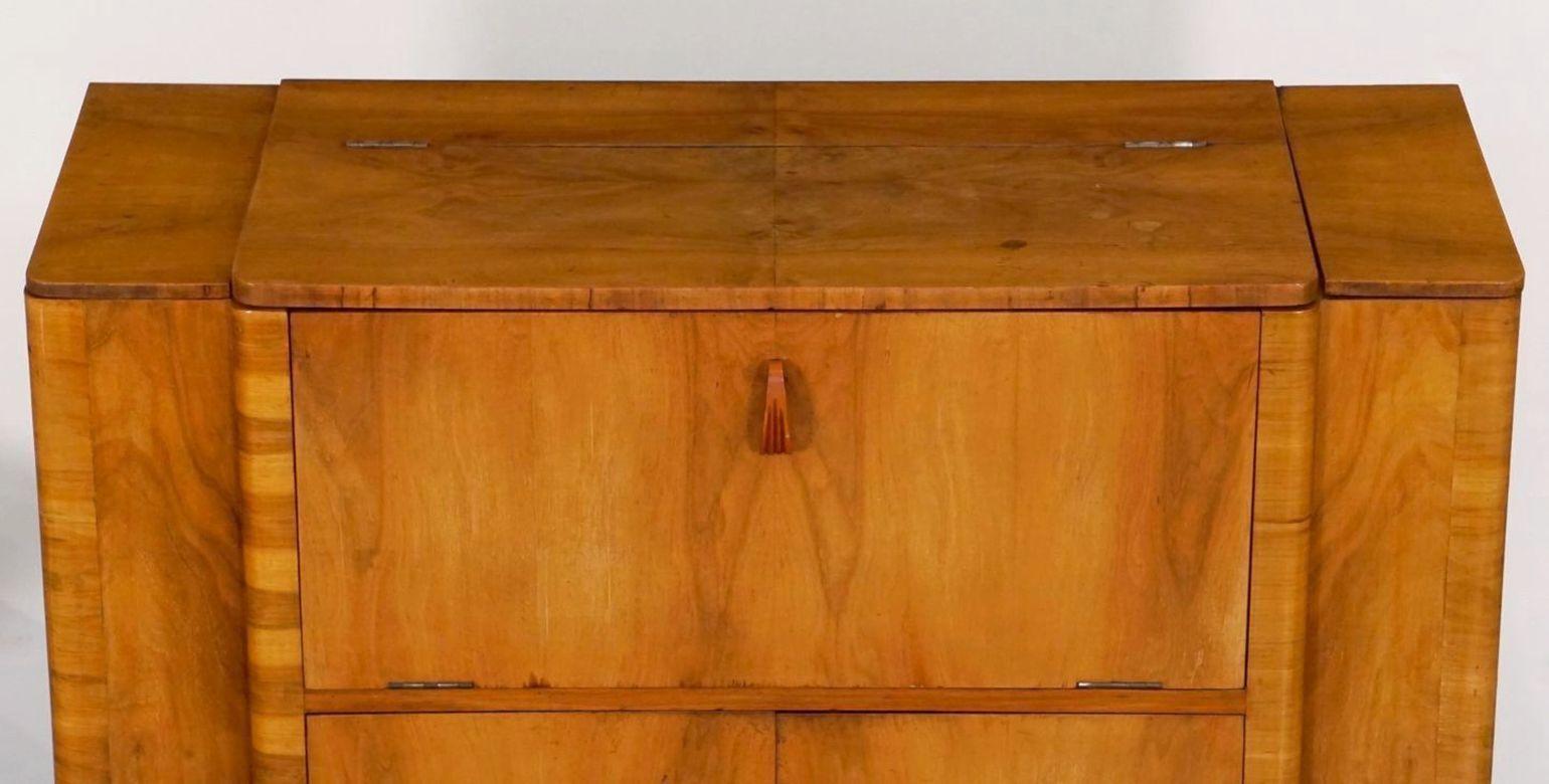 English Cocktail Bar or Drinks Cabinet from the Art Deco Era 7
