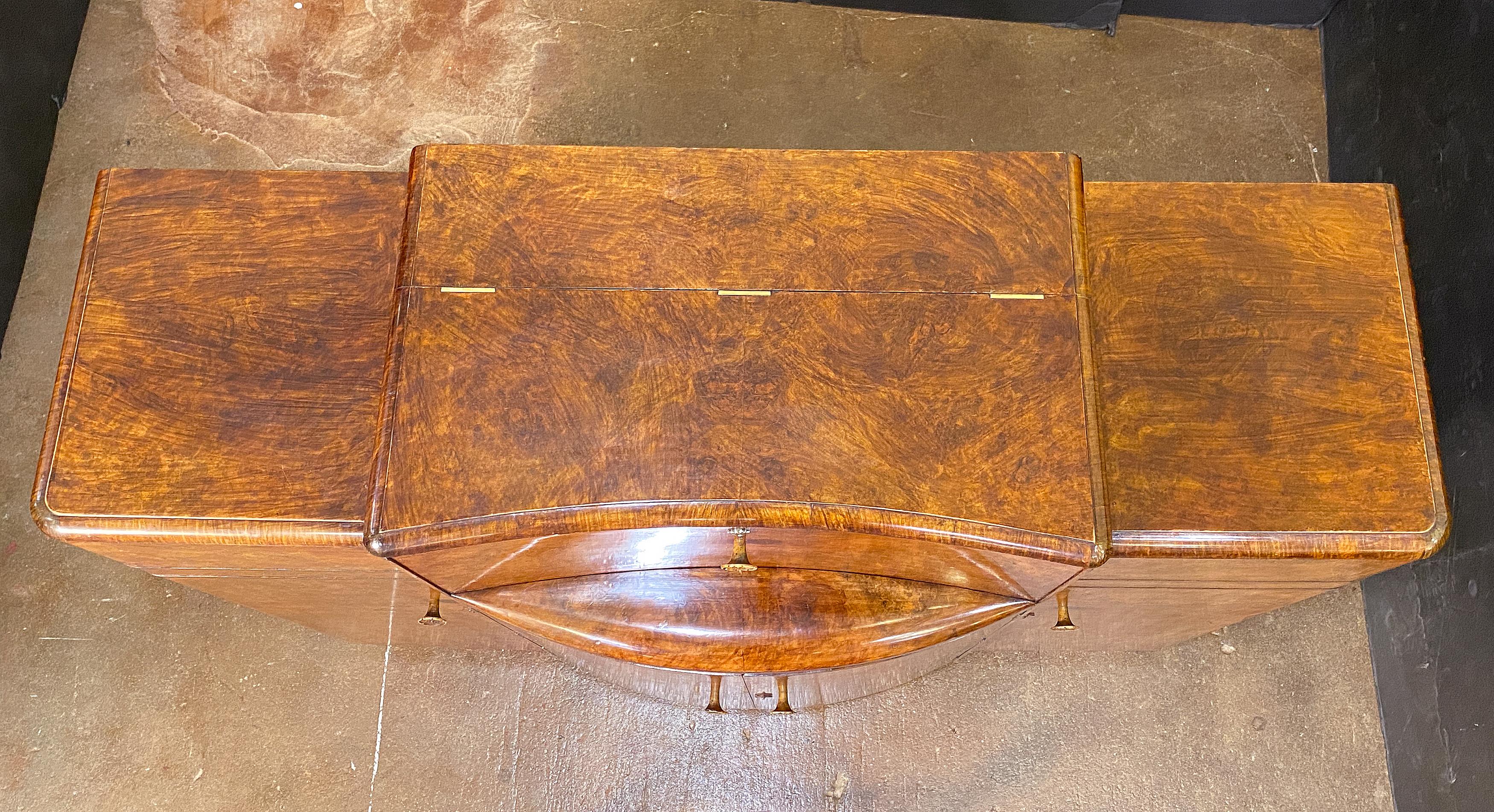 Bar à cocktails ou meuble à boissons anglais de l'époque Art Déco en vente 9