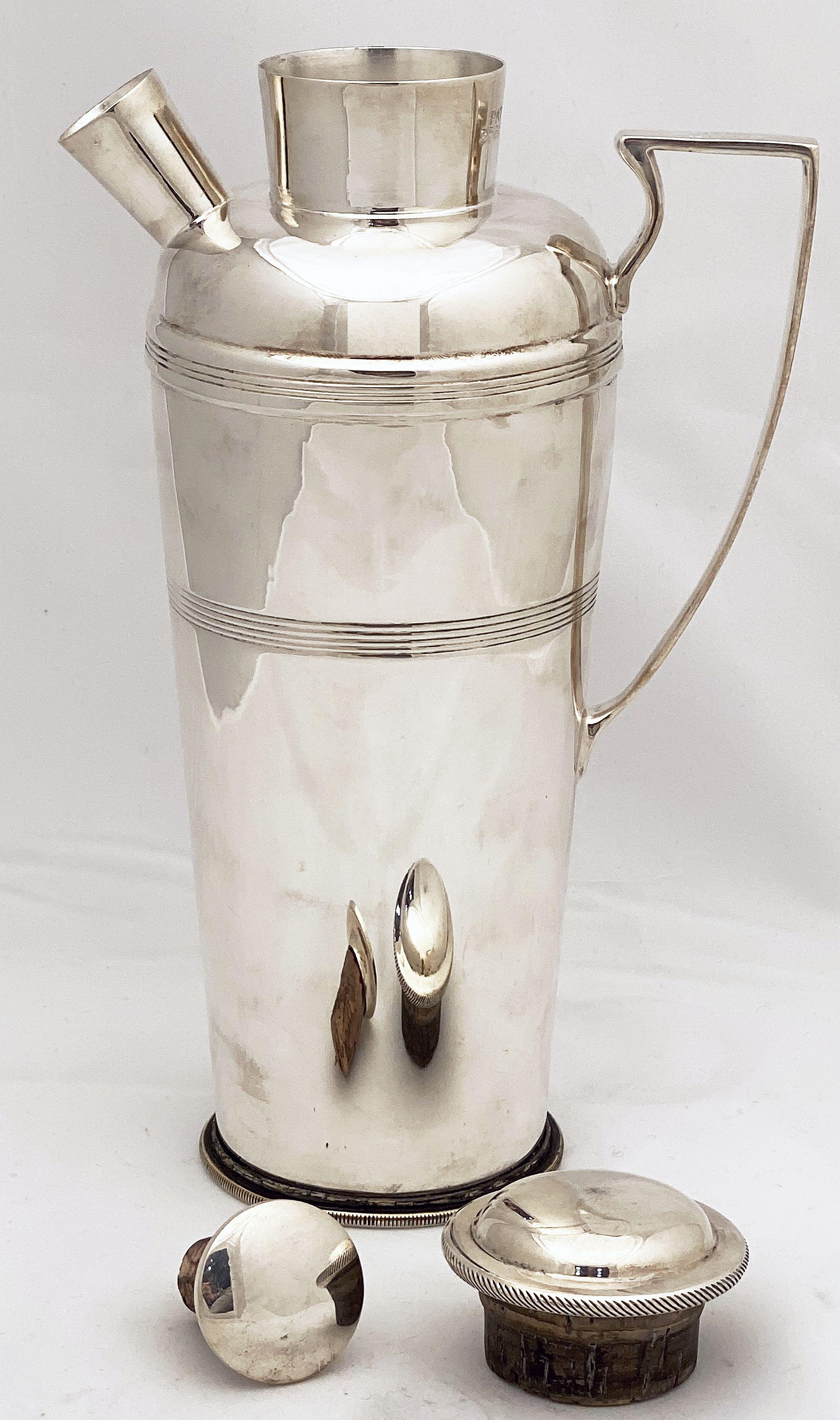 English Cocktail or Martini Shaker from the Art Deco Period 4