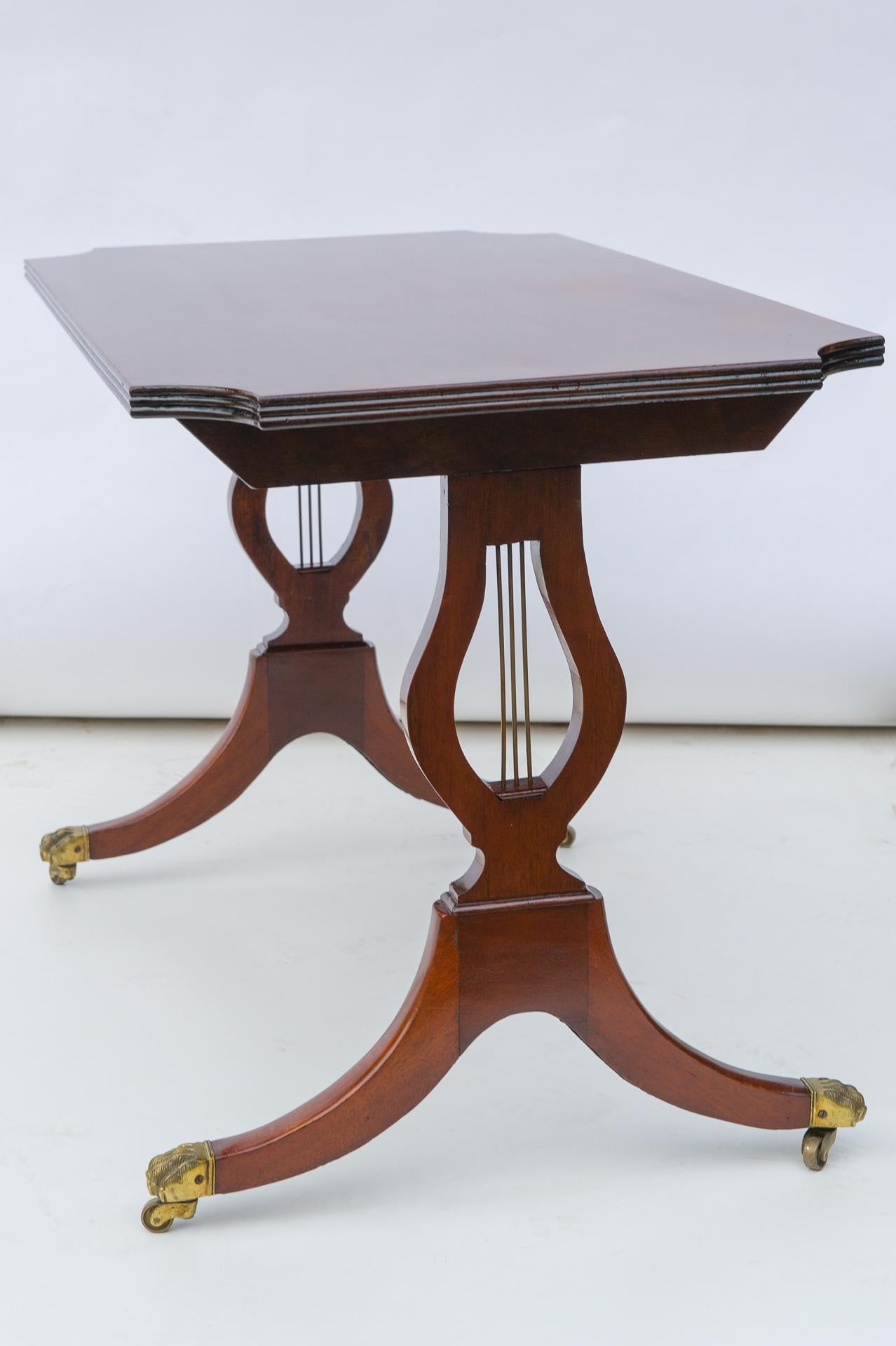 Hand-Crafted English Coffee Table For Sale
