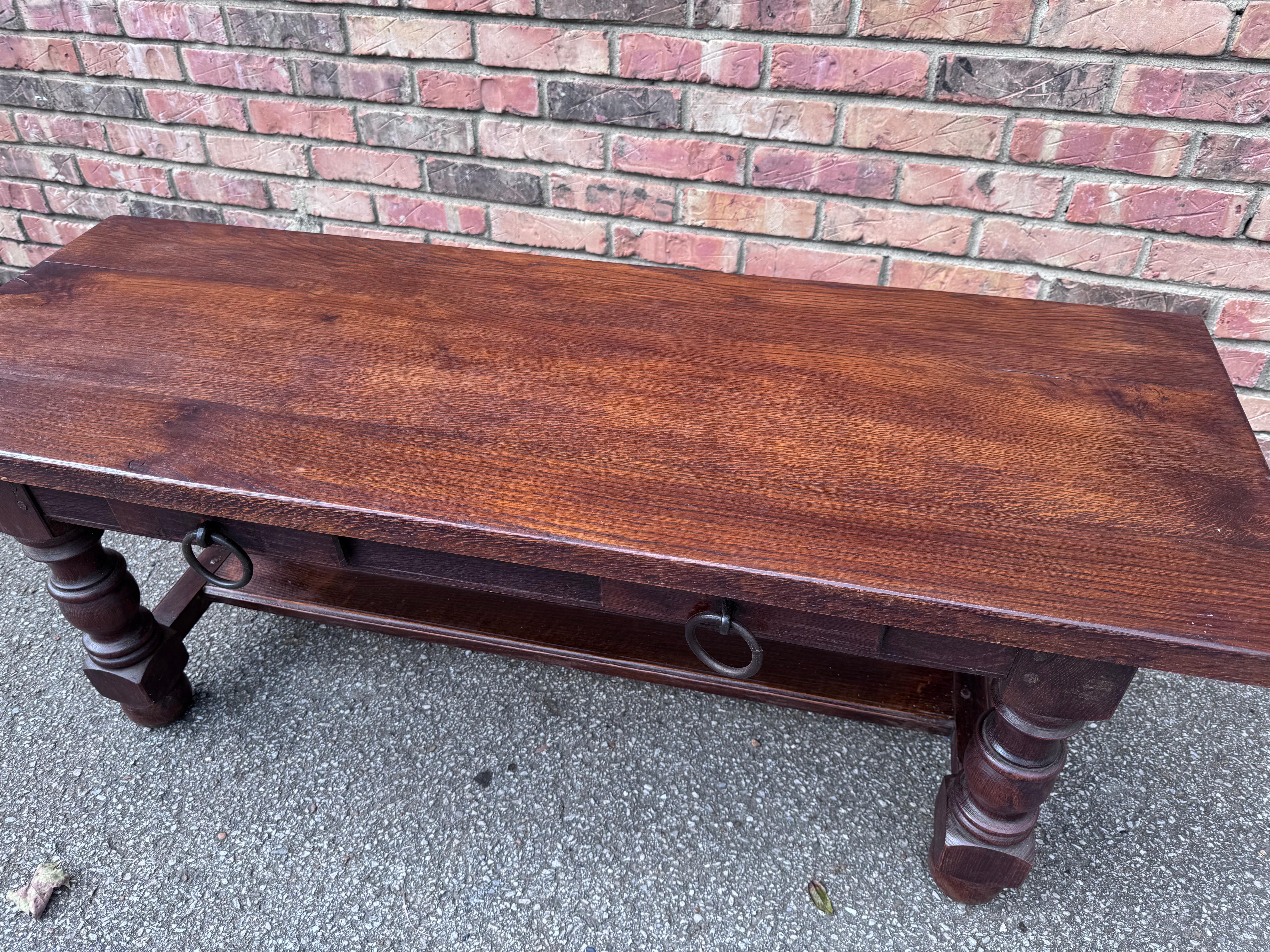 Hardwood English Coffee Table