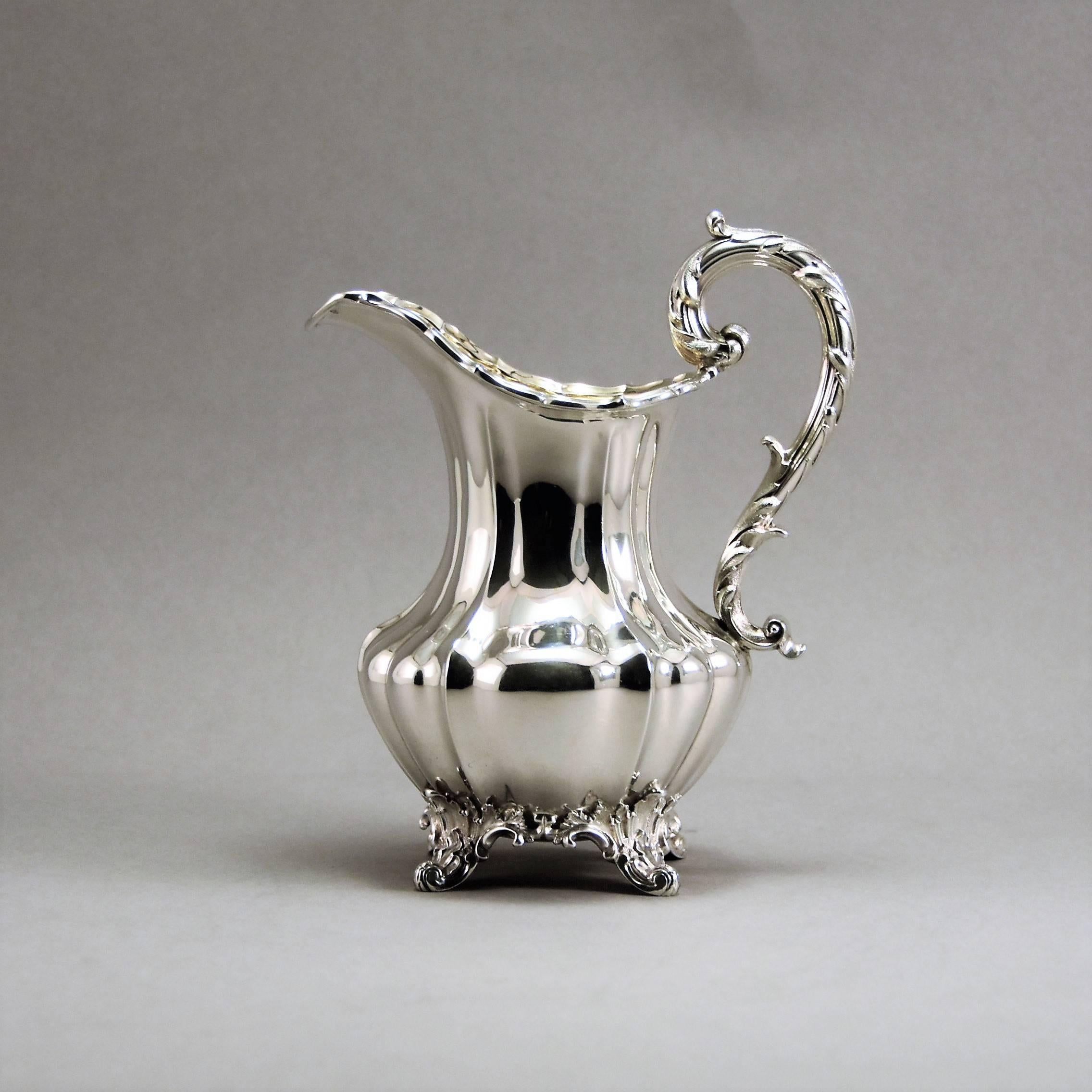 Mid-19th Century English Coffee Tea Service, London, 1836 For Sale