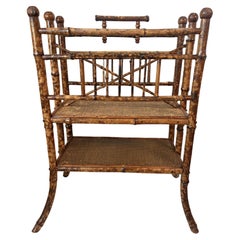 English Colonial Tortoise Shell Large Magazine Holder, C1880