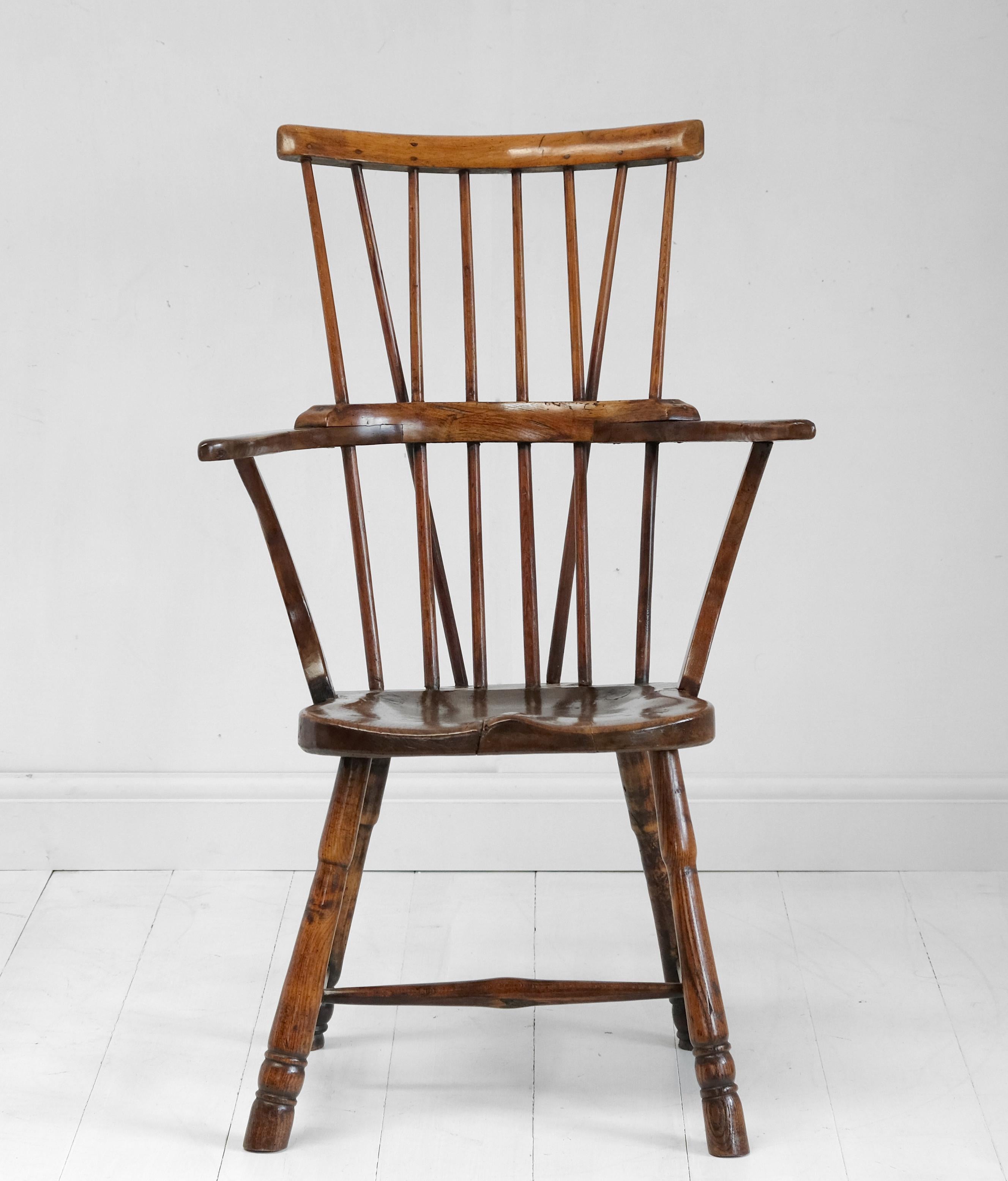 primitive windsor chair