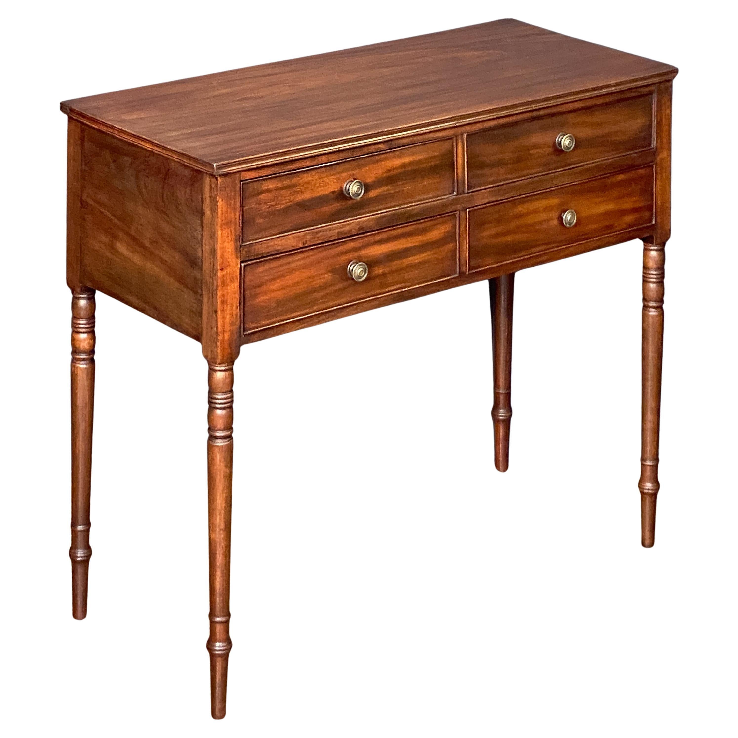 English Console or Hall Table of Mahogany from the Georgian Era