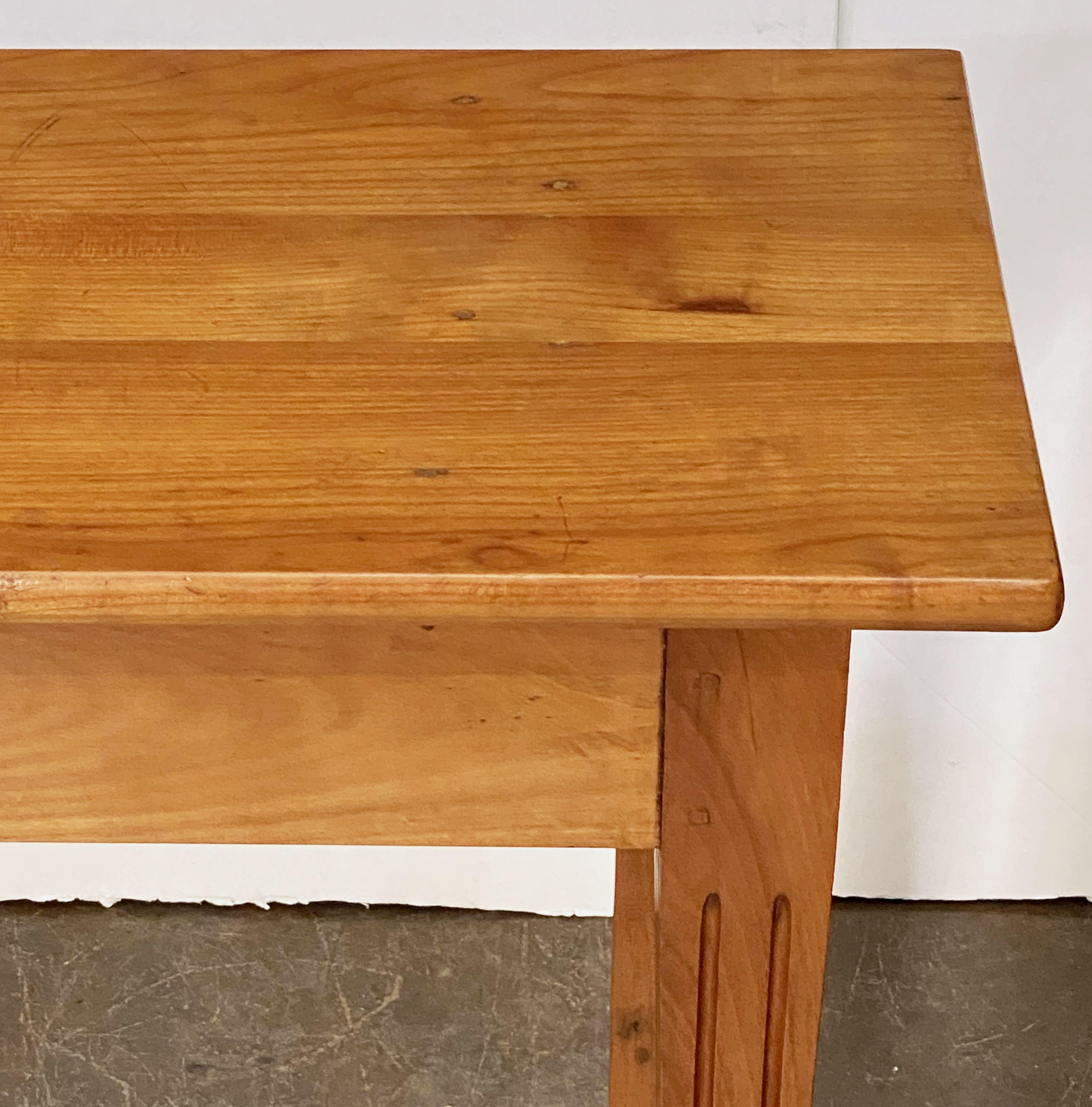 English Console Table of Cherry, 'Two of Two' 4