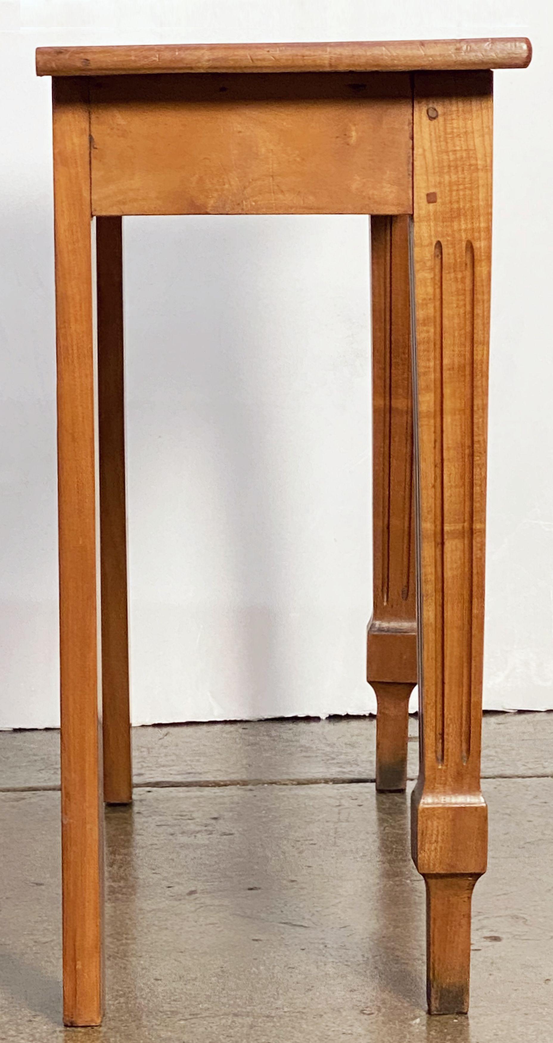 English Console Table of Cherry, 'Two of Two' 7