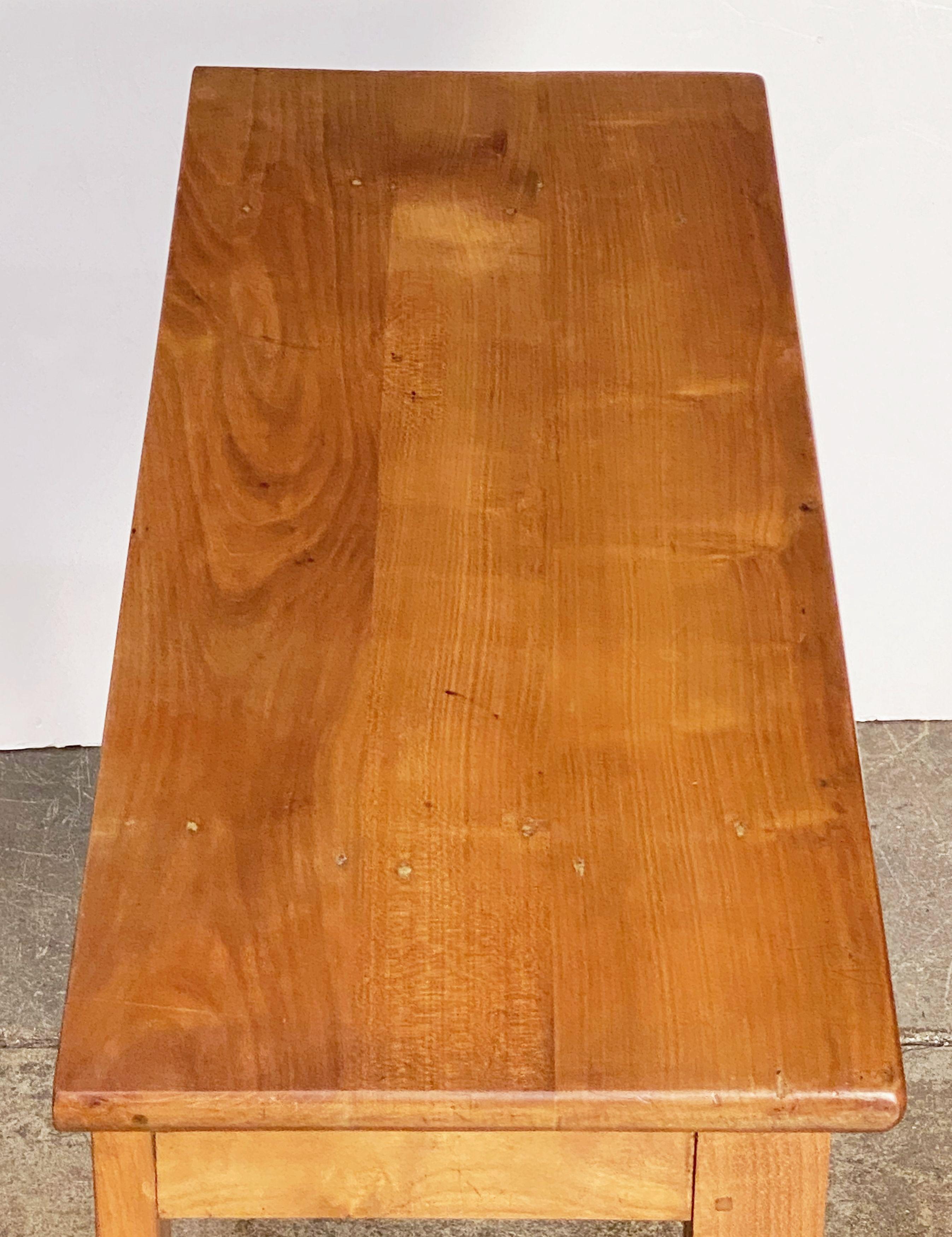 English Console Table of Cherry, 'Two of Two' 8