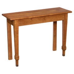 English Console Table of Cherry, 'Two of Two'
