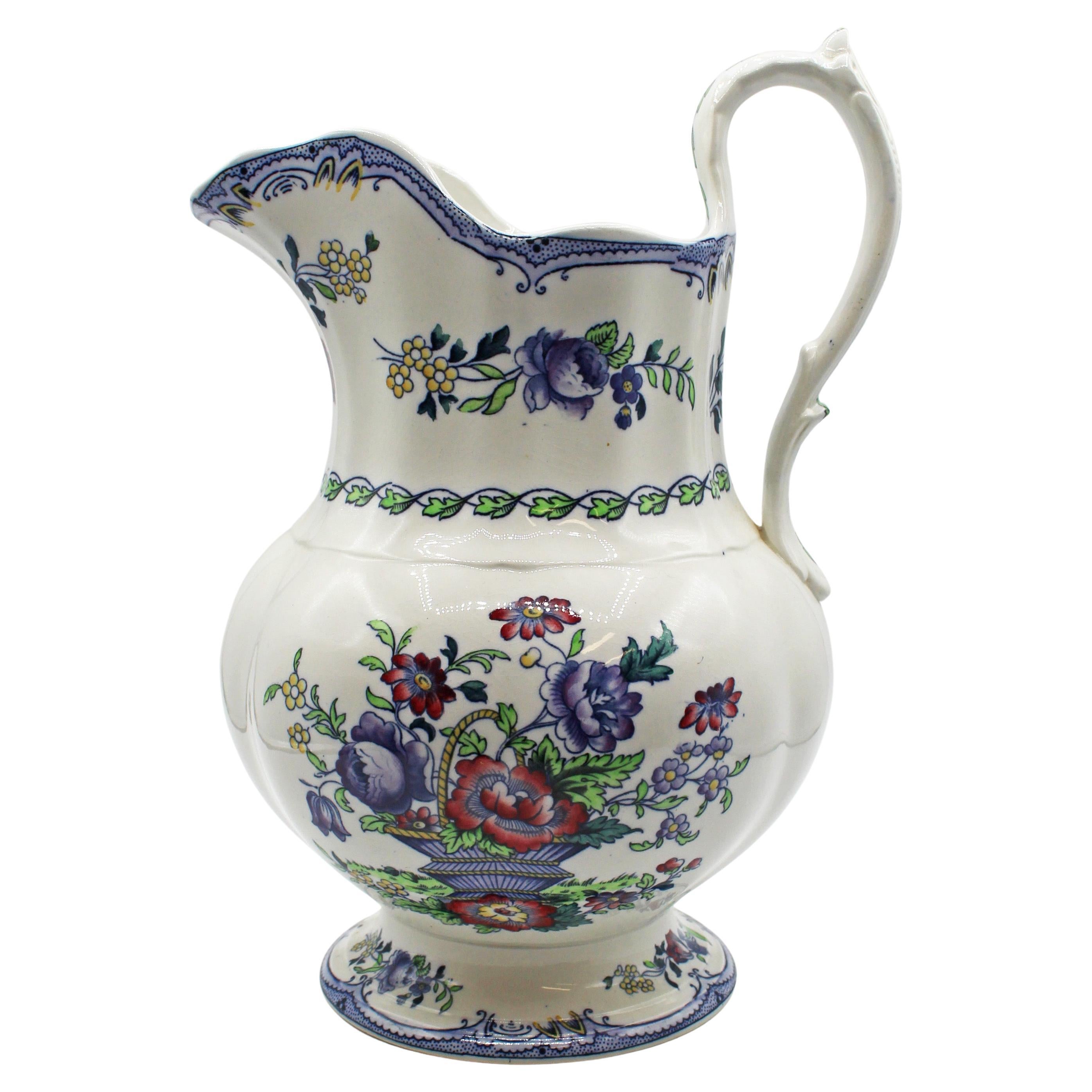 Pichet à eau "Avondale" de Copeland Late Spode en vente