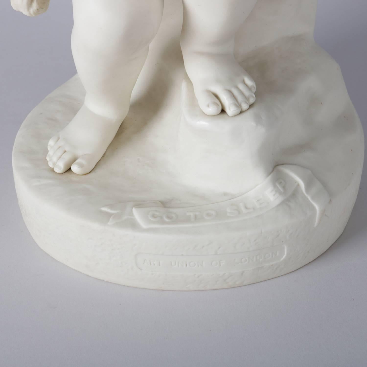 English Copeland School Parian Figural Group 