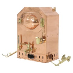 English Copper Barbershop Sterilizer C. 1860's